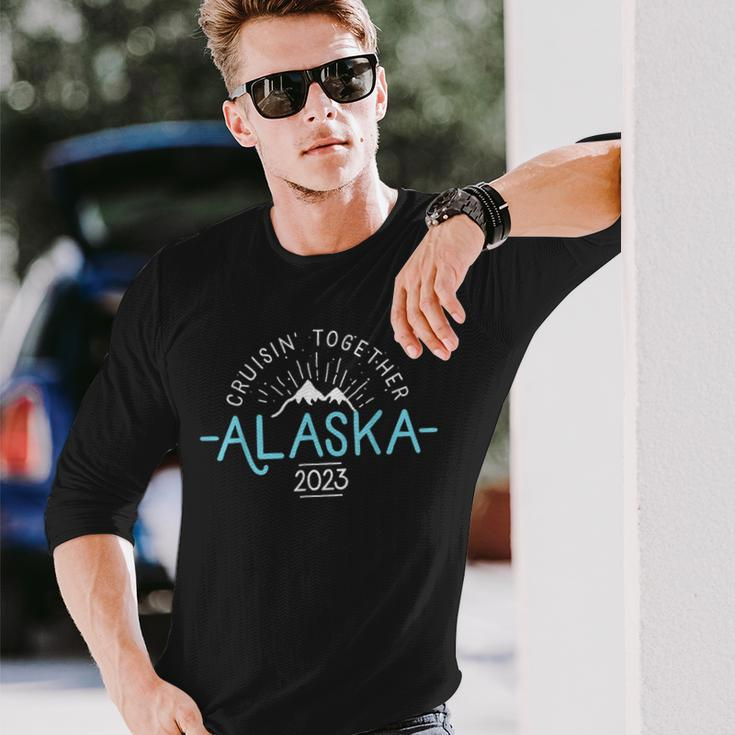 Matching Friends And Group Alaska Cruise 2023 Long Sleeve T-Shirt Gifts for Him