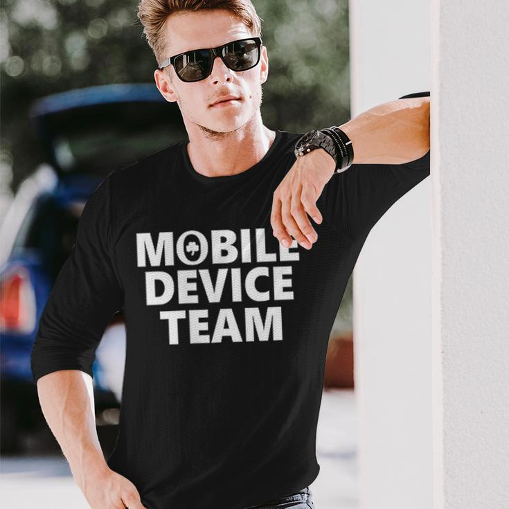 Mobile Device Team & Mobile Application Development Long Sleeve T-Shirt Gifts for Him