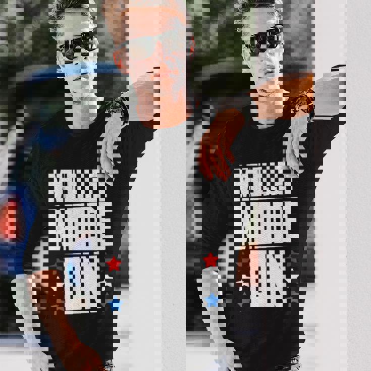 Mullet Mode On Redneck Mullet Pride Long Sleeve T-Shirt T-Shirt Gifts for Him