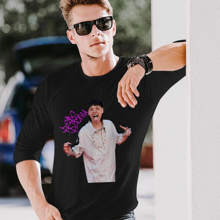 Pe$O Pluma Regional Mexican Music Long Sleeve T-Shirt Gifts for Him