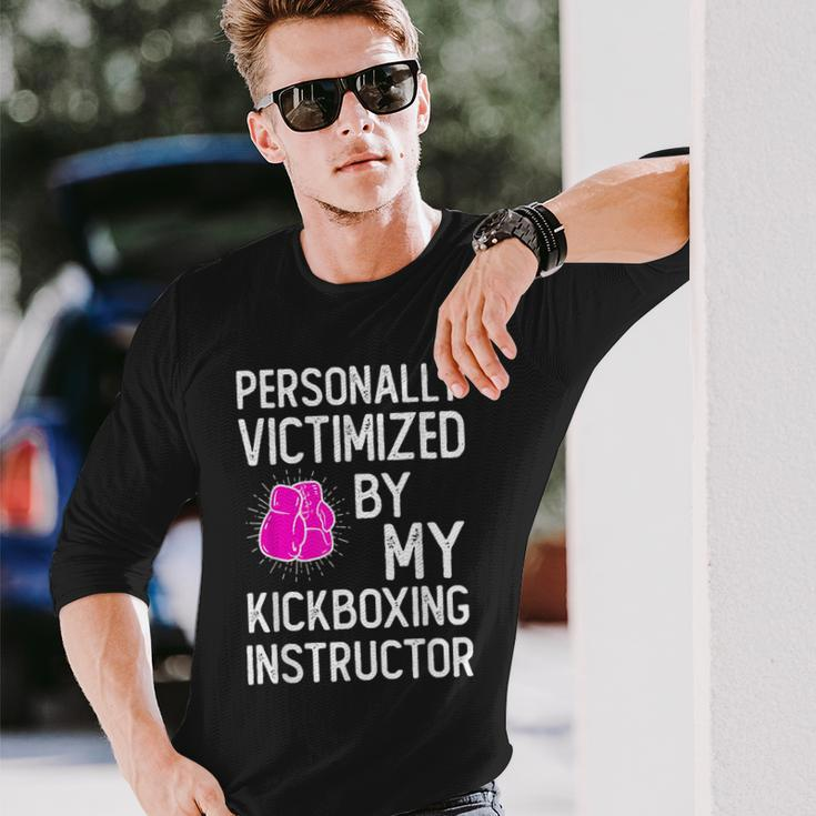 Personally Martial Arts Kickboxing Kickboxer Martial Arts Long Sleeve T-Shirt T-Shirt Gifts for Him