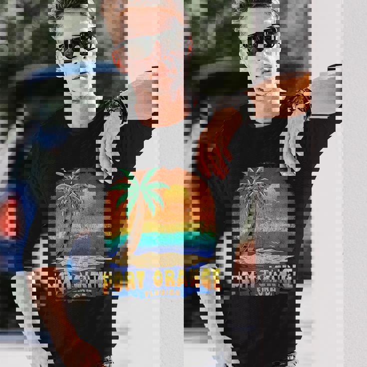 Port Orange Florida Vintage Distressed Souvenir Long Sleeve T-Shirt Gifts for Him Port Orange Florida Vintage Distressed Souvenir Long Sleeve T-Shirt Gifts for Him