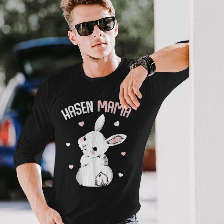 Rabbit Mum With Rabbit Easter Bunny Long Sleeve T-Shirt T-Shirt Gifts for Him