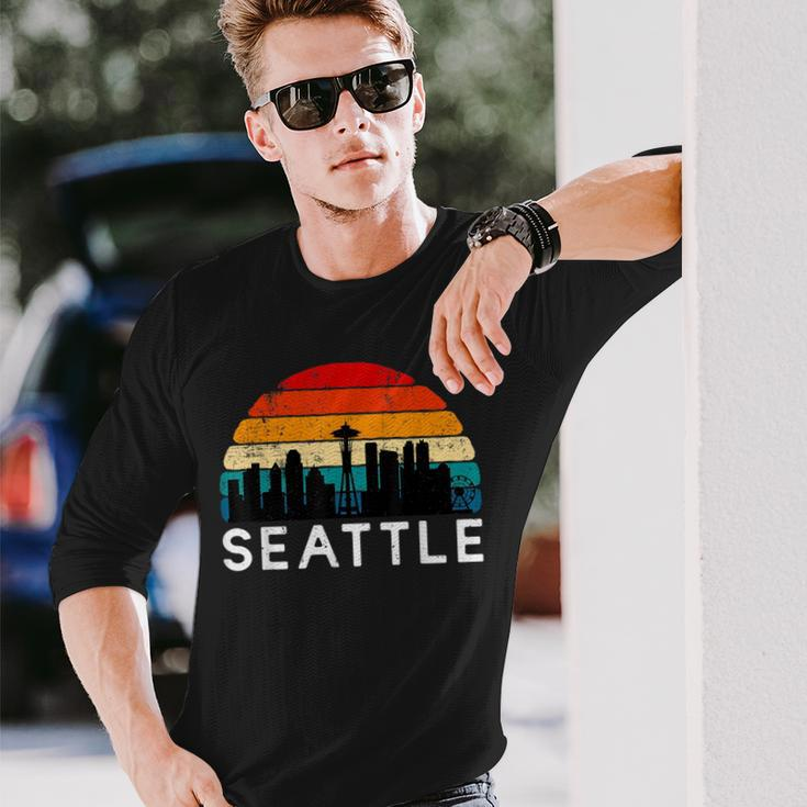 Seattle Seattle Pride Seattle Washington Long Sleeve T-Shirt Gifts for Him