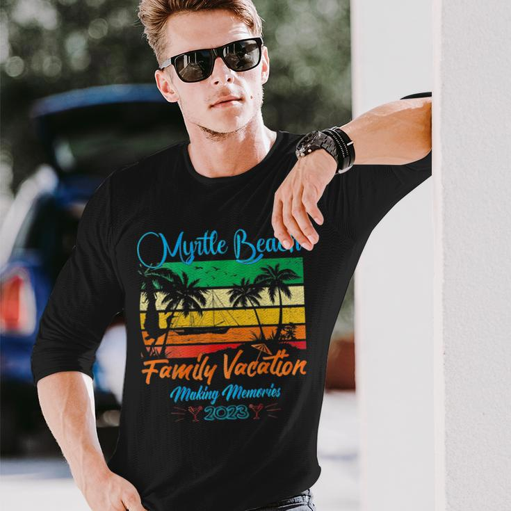 South Carolina Vacation 2023 Myrtle Beach Vacation Long Sleeve T-Shirt Gifts for Him