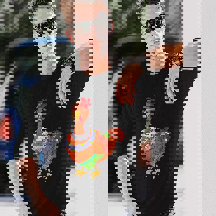 Thanksgiving Turkey Hawaii Thanksgiving Turkey Cruise Long Sleeve T-Shirt T-Shirt Gifts for Him