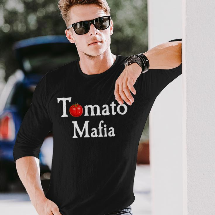 Tomato Mafia Gardening Lover Graphic Long Sleeve T-Shirt T-Shirt Gifts for Him
