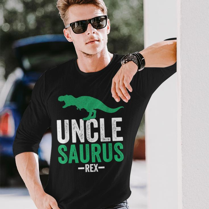 Unclesaurus Rex Uncle For Uncle Long Sleeve T-Shirt T-Shirt Gifts for Him