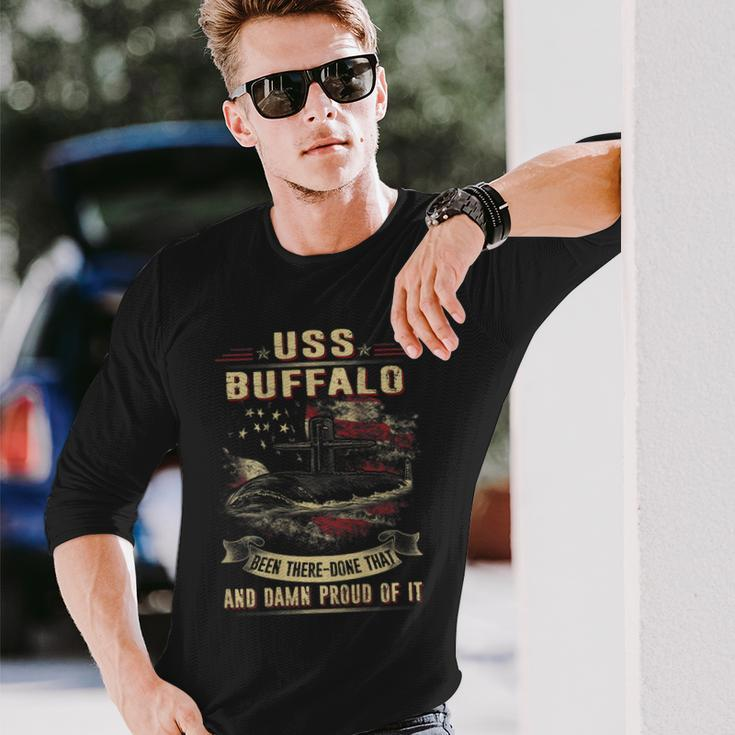 Uss Buffalo Ssn715 Long Sleeve T-Shirt Gifts for Him