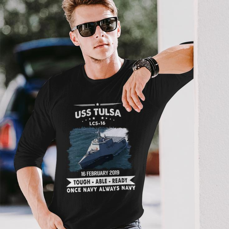 Uss Tulsa Lcs 16 Long Sleeve T-Shirt Gifts for Him