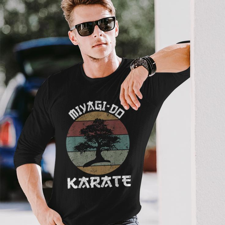 Vintage Miyagido Karate Vintage Karate Idea Karate Long Sleeve T-Shirt Gifts for Him