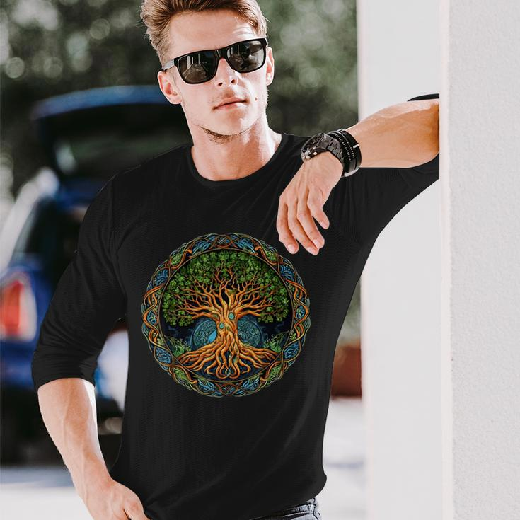 Yggdrasil Tree Of Life Long Sleeve Gifts for Him