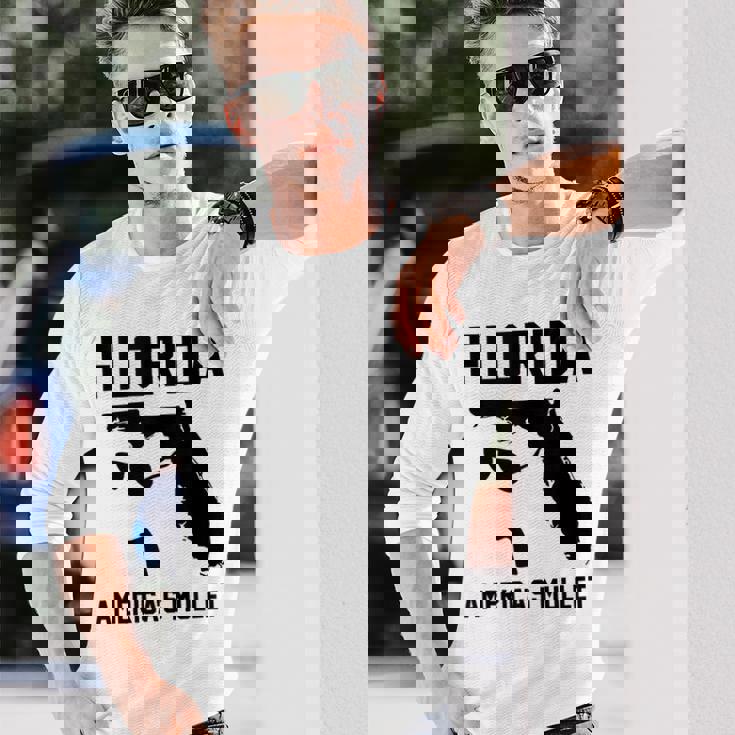 Florida Americas Mullet Long Sleeve T-Shirt T-Shirt Gifts for Him Florida Americas Mullet Long Sleeve T-Shirt T-Shirt Gifts for Him