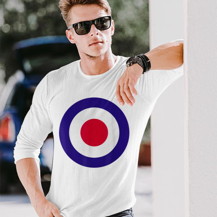 Mod Target Retro Mods Arrow Targets Fashion Long Sleeve T-Shirt Gifts for Him