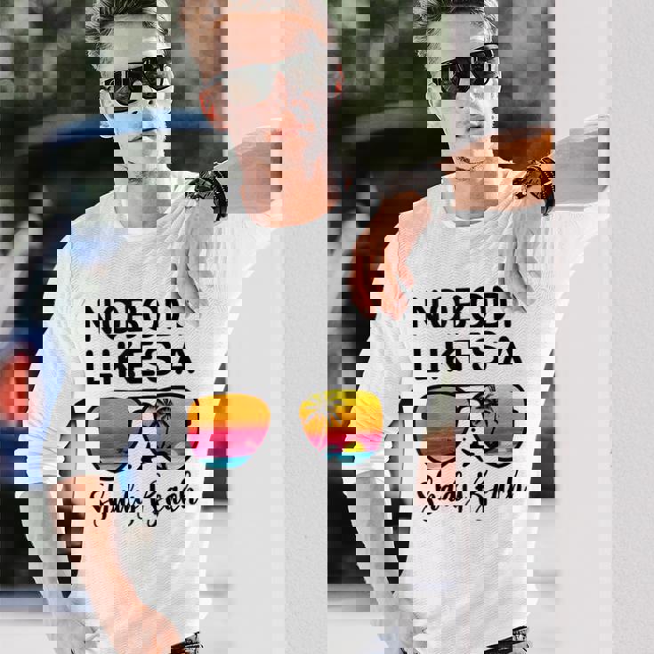 Nobody Likes A Shady Beach Beach Vacation Summer Vacation Long Sleeve T-Shirt T-Shirt Gifts for Him Nobody Likes A Shady Beach Beach Vacation Summer Vacation Long Sleeve T-Shirt T-Shirt Gifts for Him