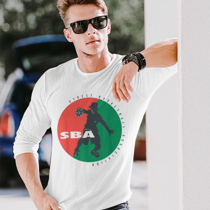 Street Basketball Association Long Sleeve T-Shirt T-Shirt Gifts for Him