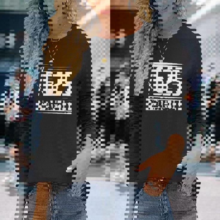 25 Years Old Square Root 25Th Birthday Long Sleeve T-Shirt Gifts for Her