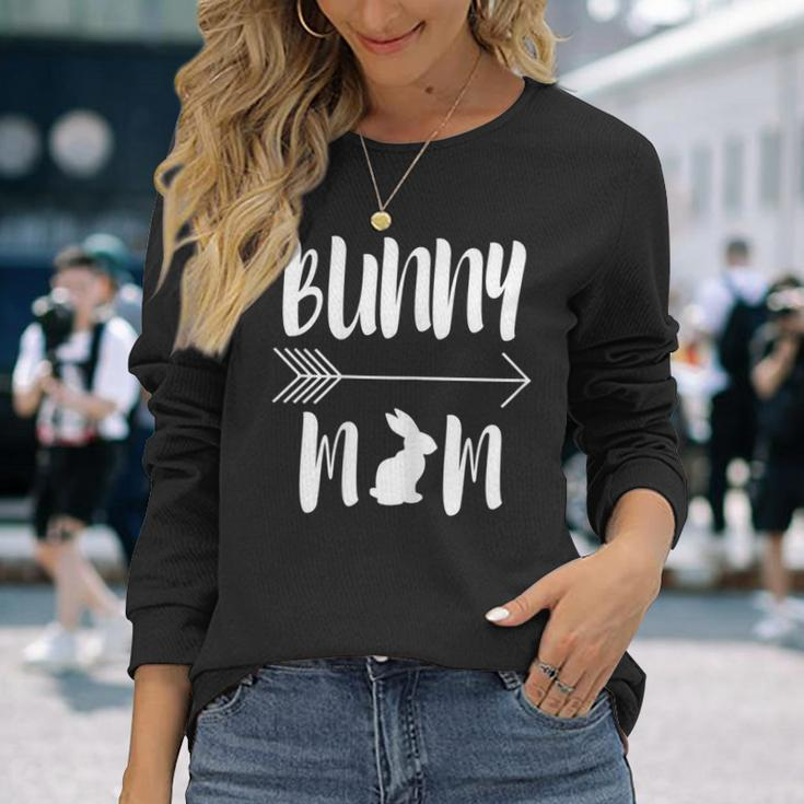 Bunny Mom Rabbit Mum Long Sleeve T-Shirt T-Shirt Gifts for Her