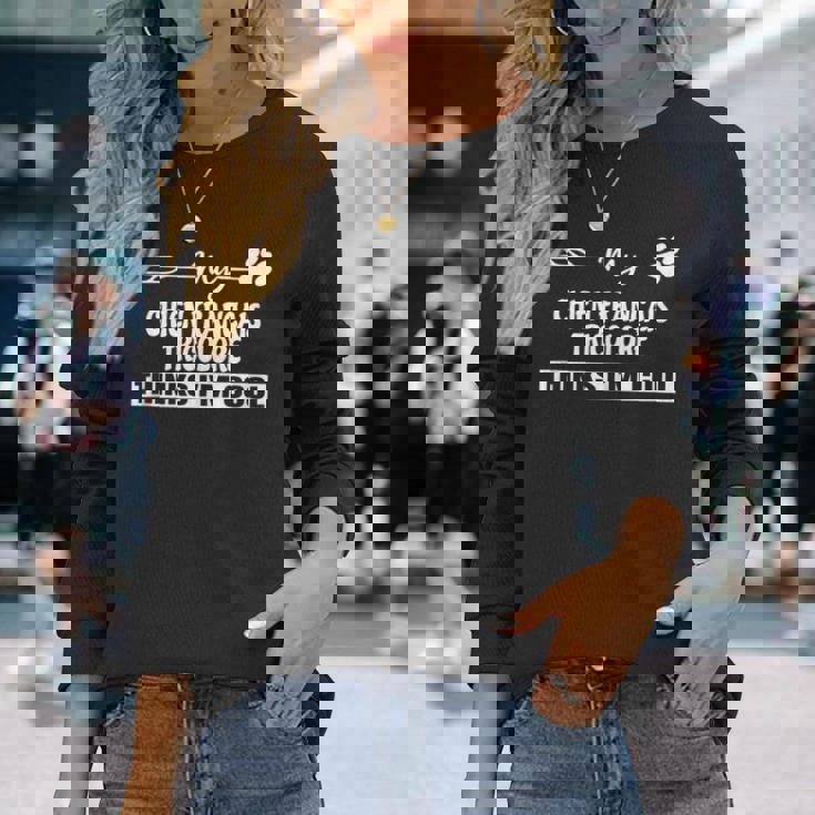 Chien Français Tricolore Owners Long Sleeve T-Shirt Gifts for Her