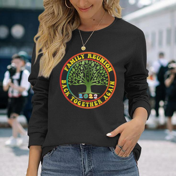 Family Reunion 2023 Back Together Again Reunion 2023 Long Sleeve T-Shirt Gifts for Her