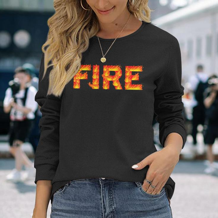 Fire And Ice Last Minute Halloween Matching Couple Costume Long Sleeve T-Shirt Gifts for Her