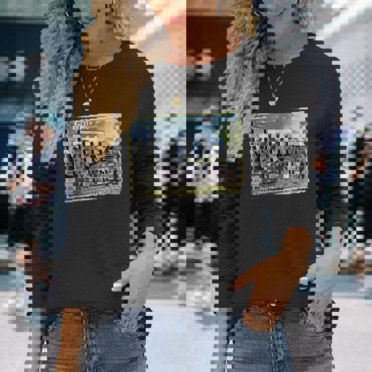 Greetings From Yucca Flats Long Sleeve T-Shirt Gifts for Her