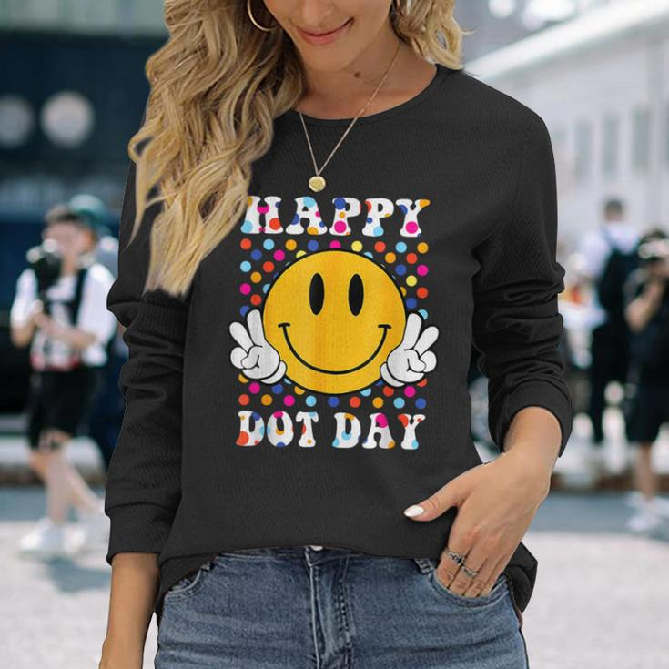 Happy Dot Day 2023 September 15Th International Dot Day Long Sleeve T-Shirt Gifts for Her