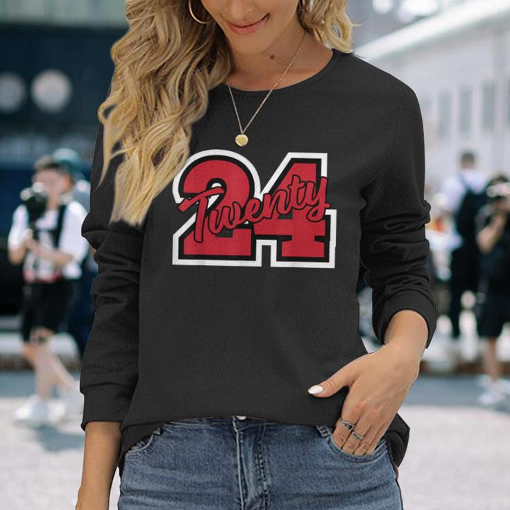 Happy New Year 2024 Goodbye 2023 Hello 2024 Long Sleeve T-Shirt Gifts for Her
