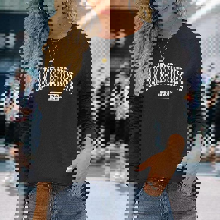 Harker Heights Texas Tx Vintage Athletic Sports Long Sleeve T-Shirt Gifts for Her