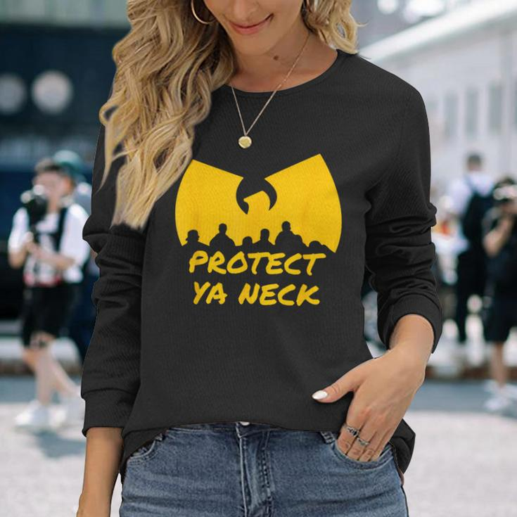Hip Hop 90S Protect Ya Neck Long Sleeve T-Shirt Gifts for Her