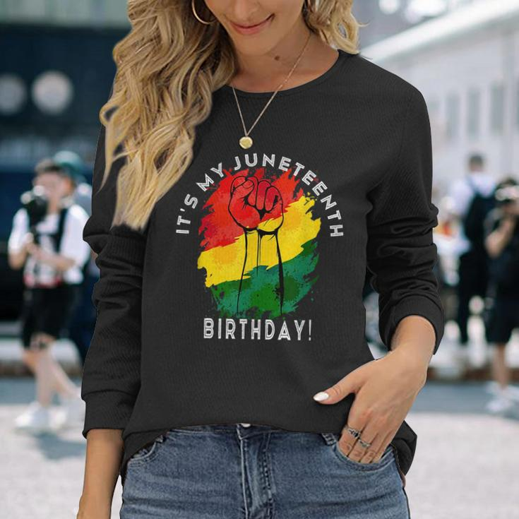 Its My Junenth Birthday June 19Th Party Decoration Long Sleeve T-Shirt T-Shirt Gifts for Her