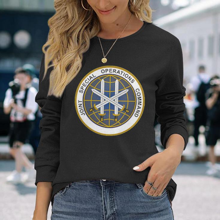 Jsoc Style Joint Special Operations Command Jsoc Military Long Sleeve T-Shirt | Mazezy