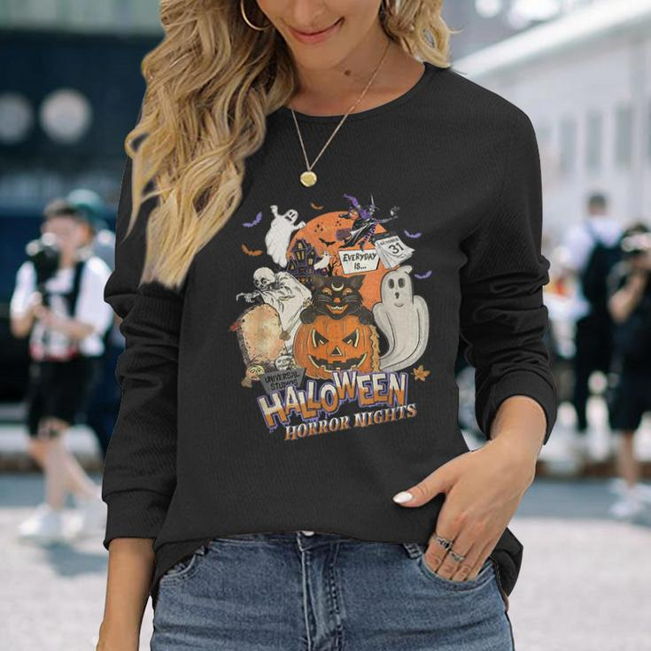 Lil Boo Halloween Horror Nights Every Is October 31St Halloween Horror Nights Long Sleeve T-Shirt Gifts for Her