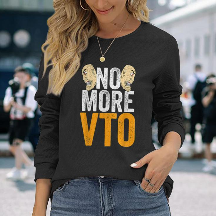 No More Vto Swagazon Associate Pride Coworker Swag Long Sleeve T-Shirt Gifts for Her
