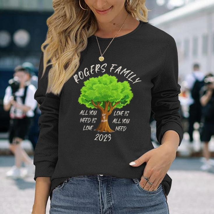 Rogers Reunion 2023 Rogers Long Sleeve T-Shirt T-Shirt Gifts for Her