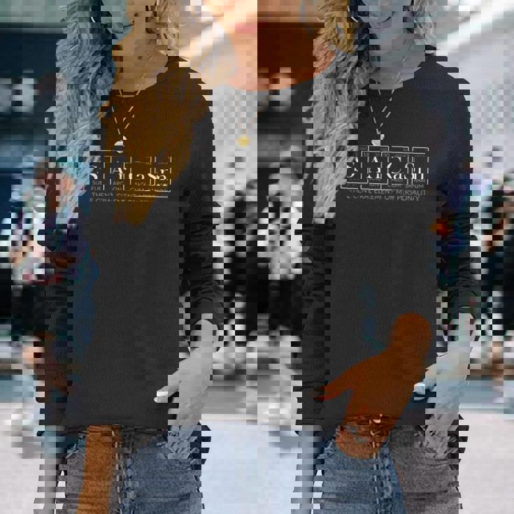 Sarcasm The Central Element Of My Personality S Ar Ca Sm Long Sleeve T-Shirt T-Shirt Gifts for Her