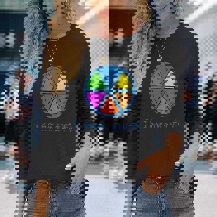 Trivial Pursuit Know It All Long Sleeve T-Shirt Gifts for Her