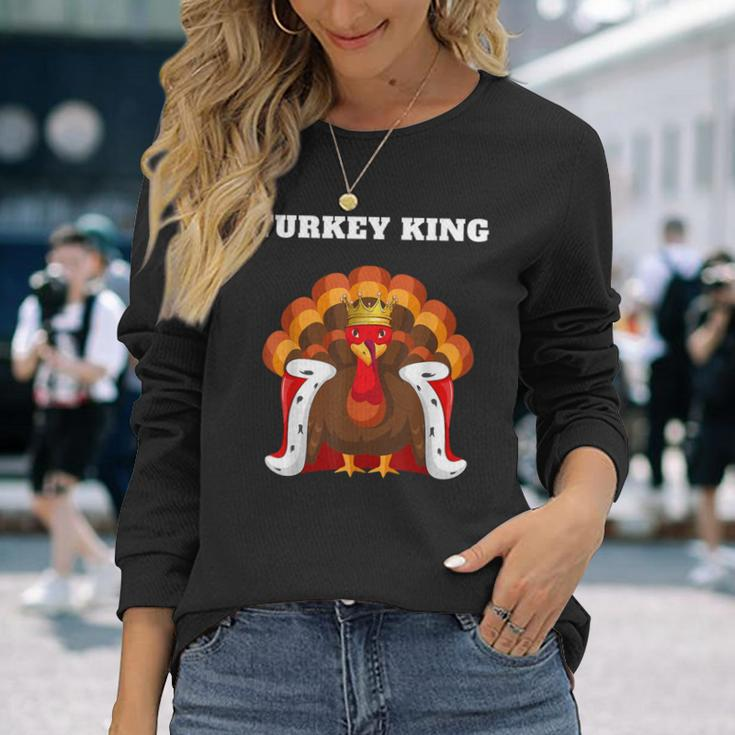 Turkey King Turkey Boys Turkey Long Sleeve T-Shirt Gifts for Her