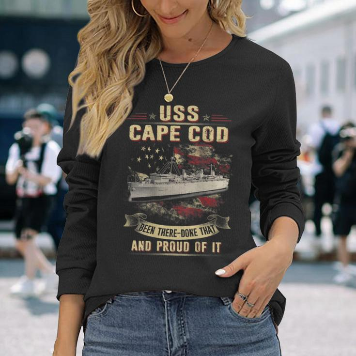 Uss Cape Cod Ad43 Long Sleeve T-Shirt T-Shirt Gifts for Her