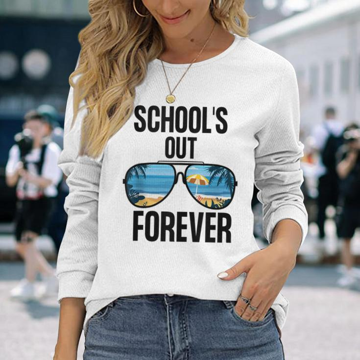 Schools Out Forever Graduation Last Day Of School Long Sleeve T-Shirt T-Shirt Gifts for Her