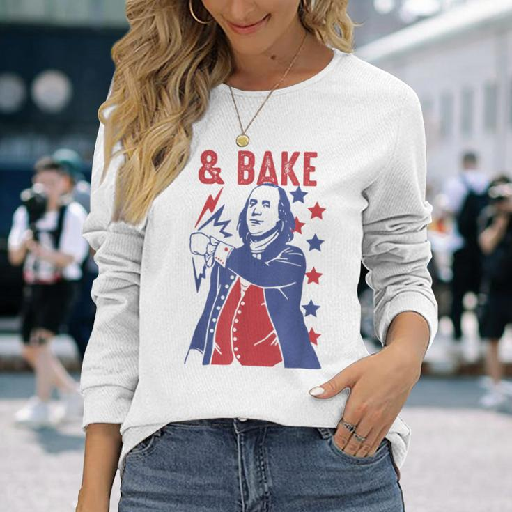 Shake And Bake Couple Matching 4Th Of July Bake Long Sleeve T-Shirt Gifts for Her