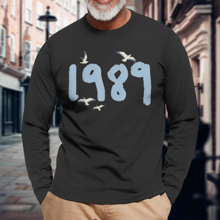 1989 Seagulls Long Sleeve T-Shirt Gifts for Old Men