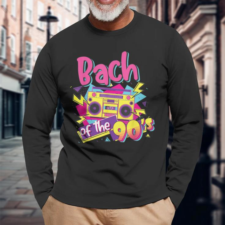 Bachof The 90'S Bridal 90S Theme Bachelorette Matching Long Sleeve Gifts for Old Men