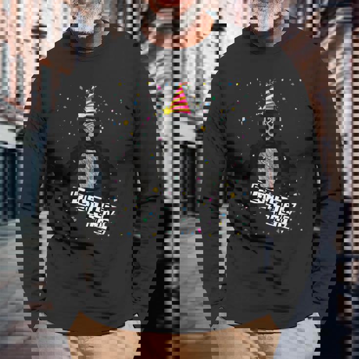 Birthday Boy Gorilla Tag Gorilla Tag Monke Vr Gamer Long Sleeve T-Shirt Gifts for Old Men