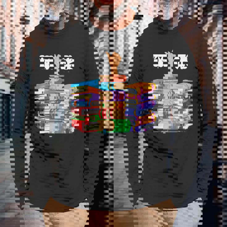 Bokish Books Lover Bookworm Library Reading Lovers Im Ok Reading Long Sleeve T-Shirt Gifts for Old Men Bokish Books Lover Bookworm Library Reading Lovers Im Ok Reading Long Sleeve T-Shirt Gifts for Old Men