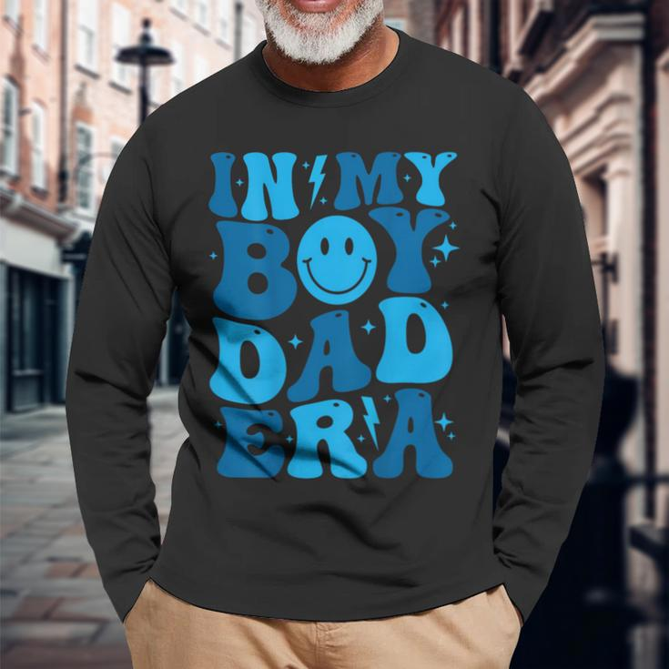 In My Boy Dad Era On Back Long Sleeve T-Shirt Gifts for Old Men