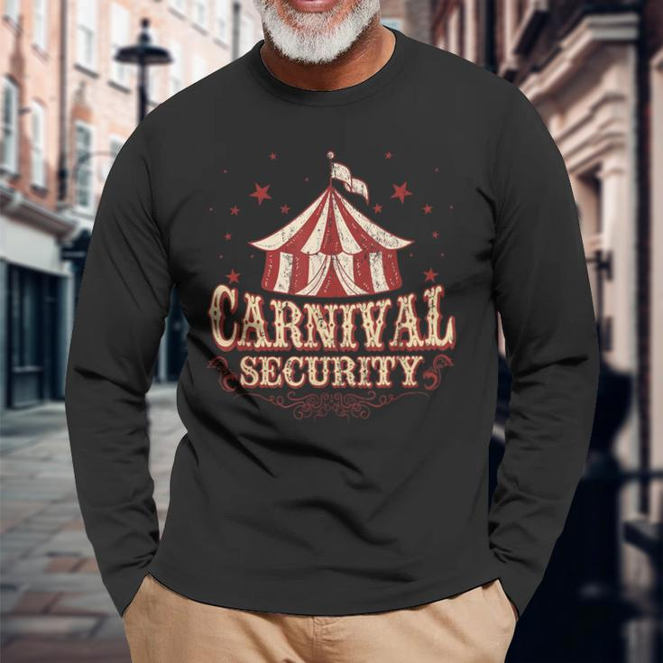 Carnival Security Carnival Party Carnival Long Sleeve T-Shirt Gifts for Old Men
