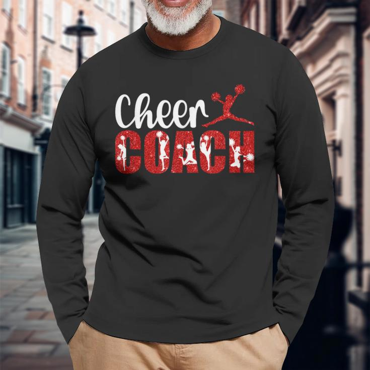 Cheer Coach Cheerleader Coach Cheerleading Coach Long Sleeve Gifts for Old Men