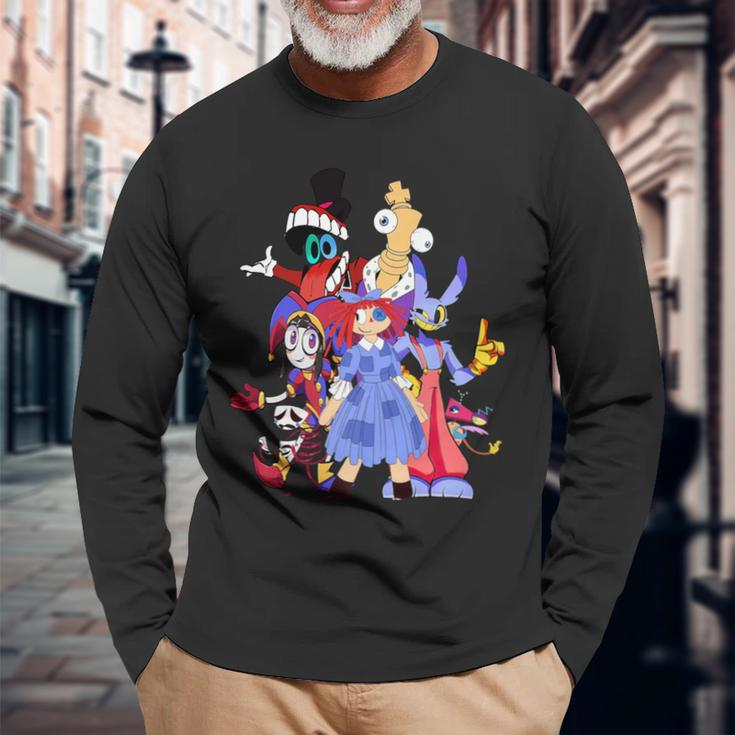 Cute Amazing Digital Circus Gooseworx Long Sleeve T-Shirt Gifts for Old Men