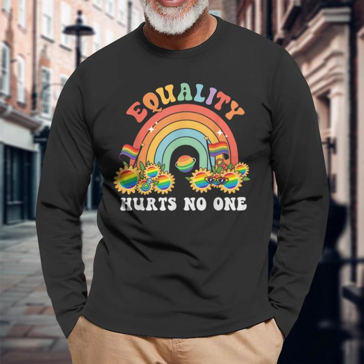 Equality Hurts No One Lgbt Pride Gay Pride Long Sleeve T-Shirt T-Shirt Gifts for Old Men